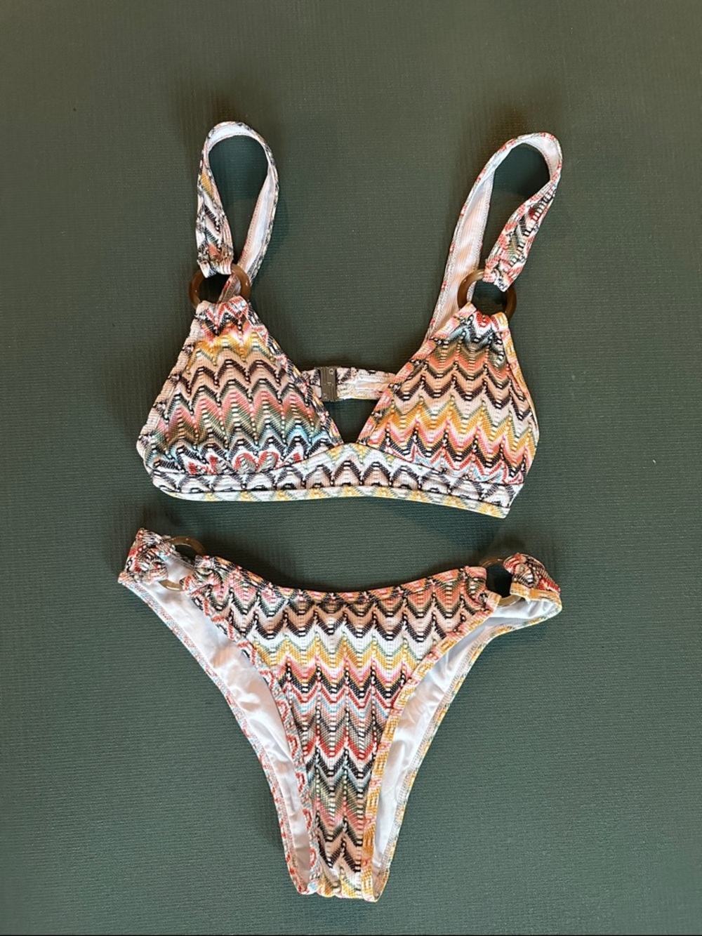 Chevron Multicolor Bikini Set